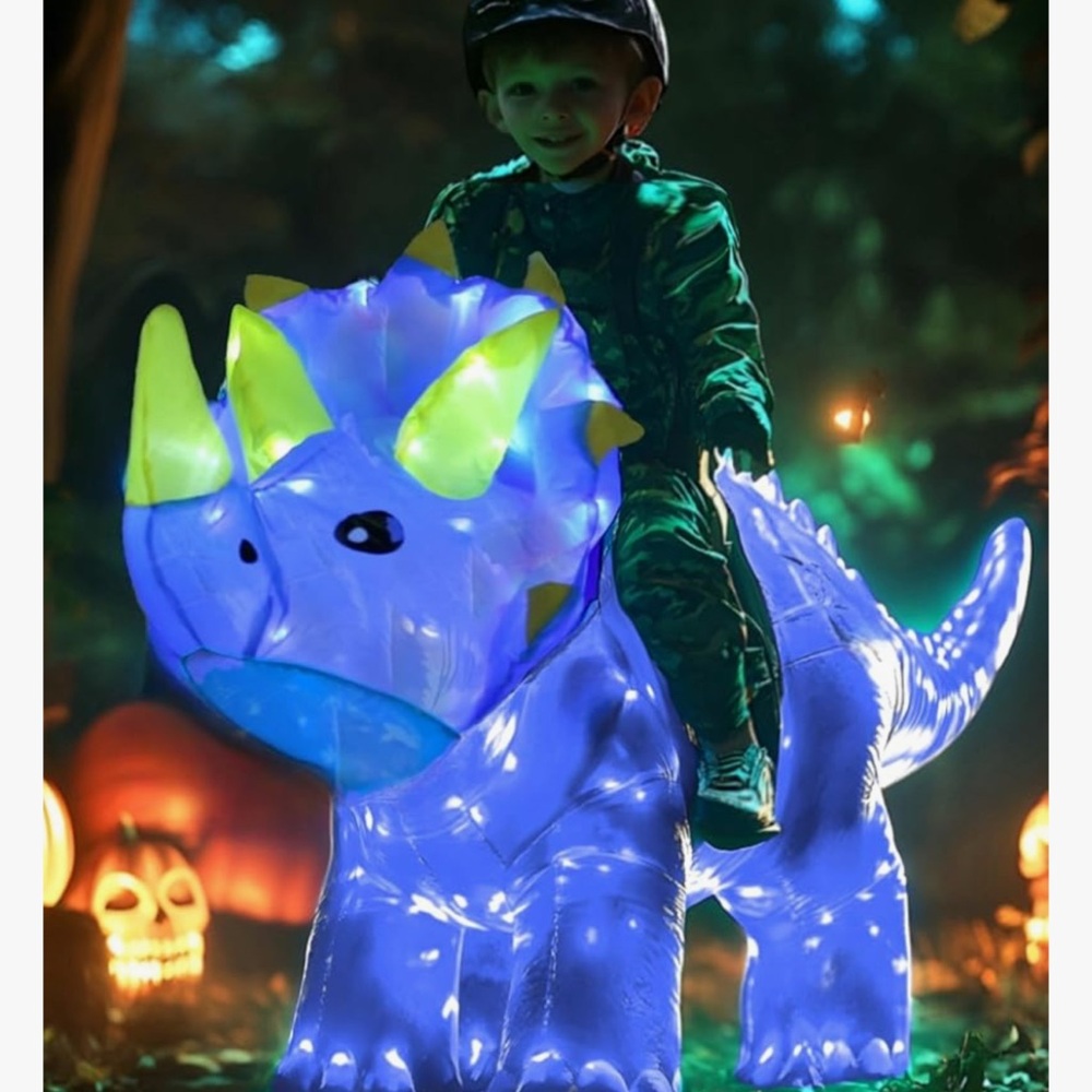 One Casa Triceratops costume